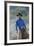 Cowboy with His Saddle-DLILLC-Framed Photographic Print