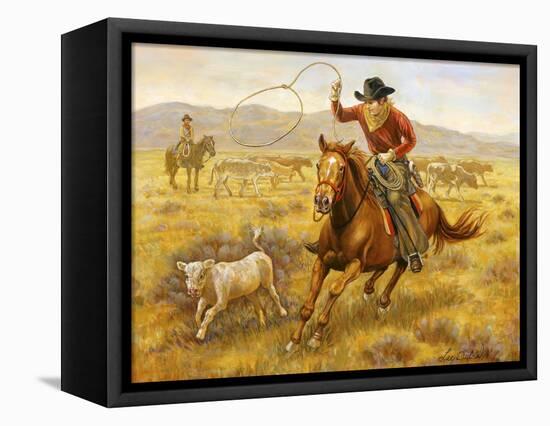 Cowboy-Lee Dubin-Framed Premier Image Canvas