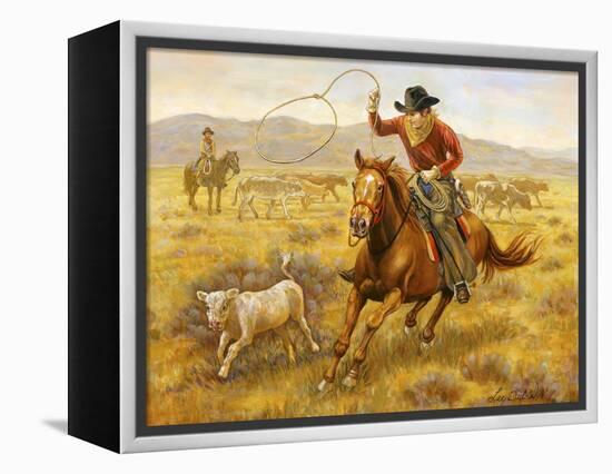 Cowboy-Lee Dubin-Framed Premier Image Canvas