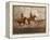 Cowboys 1-Sokol-Hohne-Framed Stretched Canvas