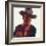 Cowboys and Indians: John Wayne, c.1986-Andy Warhol-Framed Giclee Print