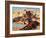 Cowboys and Indians-Stanley L. Wood-Framed Giclee Print