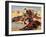 Cowboys and Indians-Stanley L. Wood-Framed Giclee Print