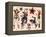 Cowboys & Cowgirls, Authentic Rodeo Tatooo Flash by Norman Collins, aka, Sailor Jerry-Piddix-Framed Stretched Canvas