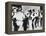 Cowboys Drinking in a Texas Saloon, C.1890-null-Framed Premier Image Canvas