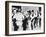 Cowboys Drinking in a Texas Saloon, C.1890-null-Framed Photographic Print