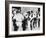 Cowboys Drinking in a Texas Saloon, C.1890-null-Framed Photographic Print