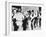 Cowboys Drinking in a Texas Saloon, C.1890-null-Framed Photographic Print