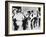 Cowboys Drinking in a Texas Saloon, C.1890-null-Framed Photographic Print