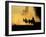 Cowboys Driving Wild Horses, Burns, Oregon, USA-Steve Terrill-Framed Photographic Print