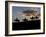 Cowboys in Silhouette with Sunset-Terry Eggers-Framed Photographic Print