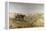 Cowboys in the Badlands, c.1887-Thomas Cowperthwait Eakins-Framed Premier Image Canvas