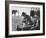 Cowboys on Long Cattle Drive from S. Dakota to Nebraska-Grey Villet-Framed Photographic Print