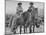 Cowboys on Parker Ranch Posing for Photograph-null-Mounted Photographic Print