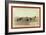 Cowboys, Roping a Buffalo on the Plains-John C. H. Grabill-Framed Giclee Print