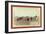 Cowboys, Roping a Buffalo on the Plains-John C. H. Grabill-Framed Giclee Print