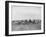 Cowboys Sitting around Chuckwagon Photograph - Belle Fourche, SD-Lantern Press-Framed Art Print