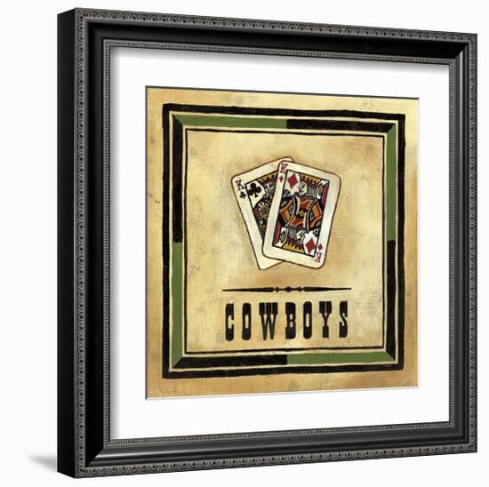 Cowboys-Jocelyne Anderson-Tapp-Framed Giclee Print