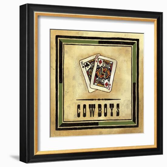 Cowboys-Jocelyne Anderson-Tapp-Framed Giclee Print