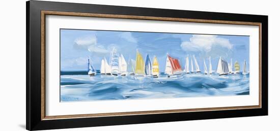 Cowes Week I-Alan Halliday-Framed Giclee Print