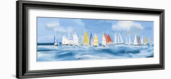 Cowes Week I-Alan Halliday-Framed Giclee Print