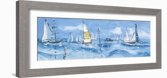 Cowes Week II-Alan Halliday-Framed Giclee Print