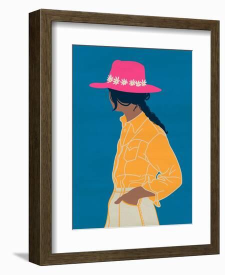 Cowgal I-Grace Popp-Framed Premium Giclee Print