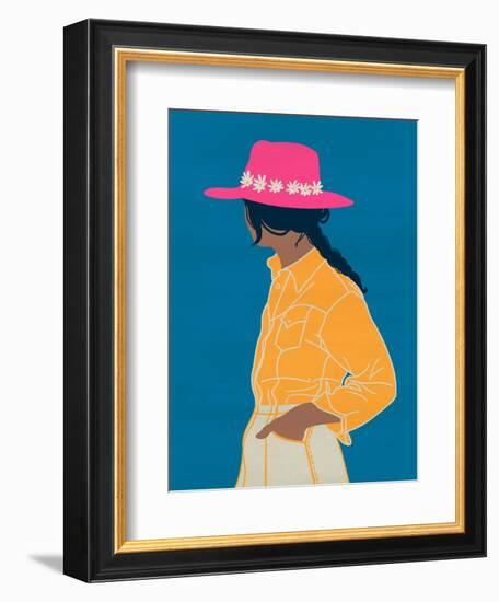 Cowgal I-Grace Popp-Framed Premium Giclee Print