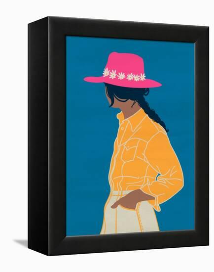 Cowgal I-Grace Popp-Framed Stretched Canvas