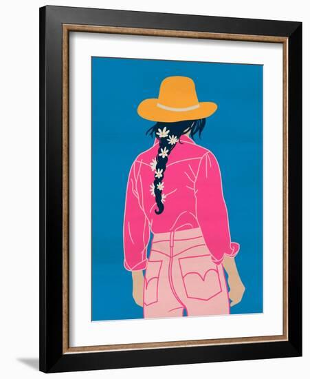 Cowgal II-Grace Popp-Framed Art Print