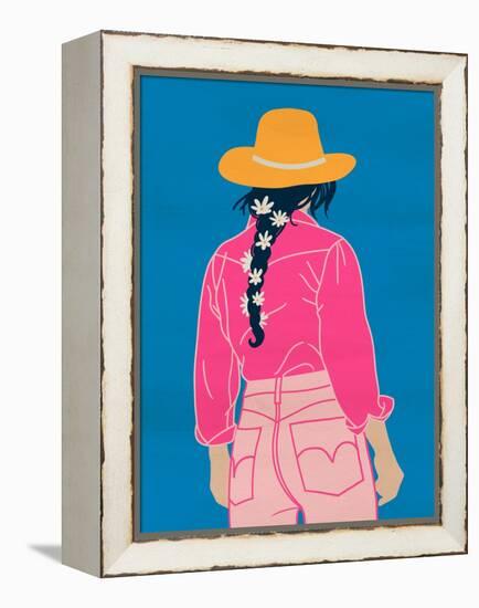 Cowgal II-Grace Popp-Framed Stretched Canvas