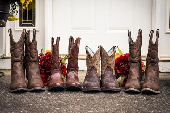 Cowgirl Boots Wedding Details For A Rustic Country Wedding