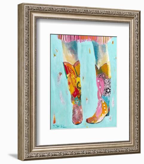 Cowgirl Boots-Pamela K. Beer-Framed Premium Giclee Print