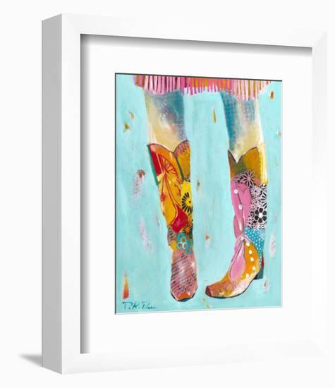 Cowgirl Boots-Pamela K. Beer-Framed Premium Giclee Print