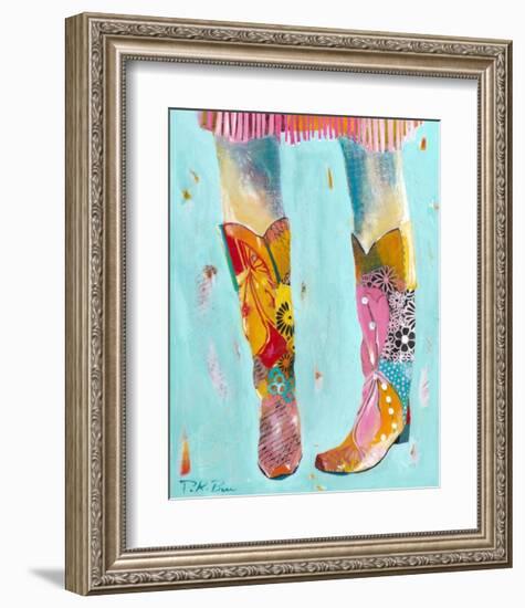 Cowgirl Boots-Pamela K. Beer-Framed Art Print