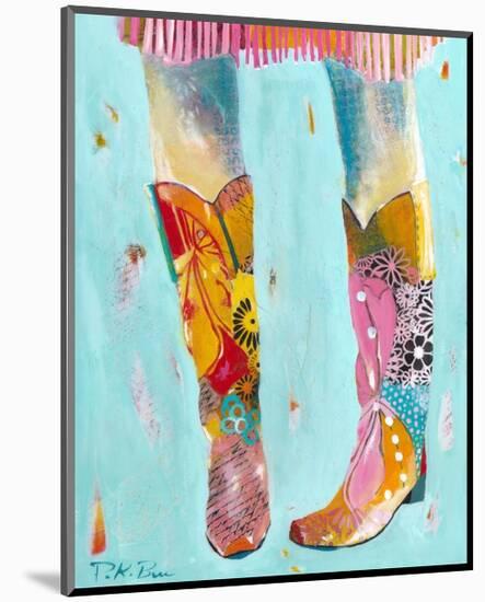 Cowgirl Boots-Pamela K. Beer-Mounted Art Print