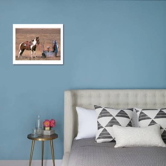 Cowgirl In Heaven Art Print By David R Stoecklein Art Com