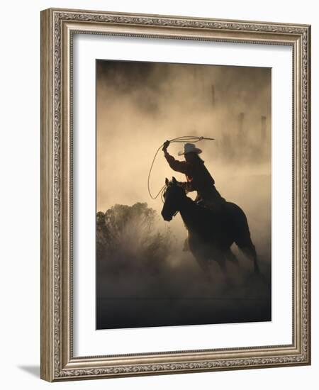 Cowgirl-DLILLC-Framed Photographic Print