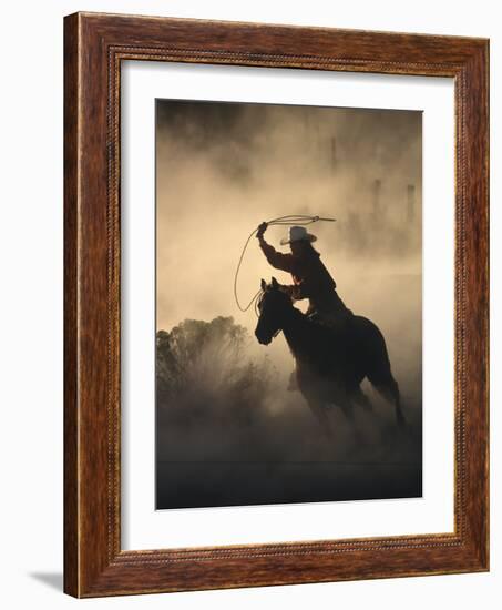 Cowgirl-DLILLC-Framed Photographic Print