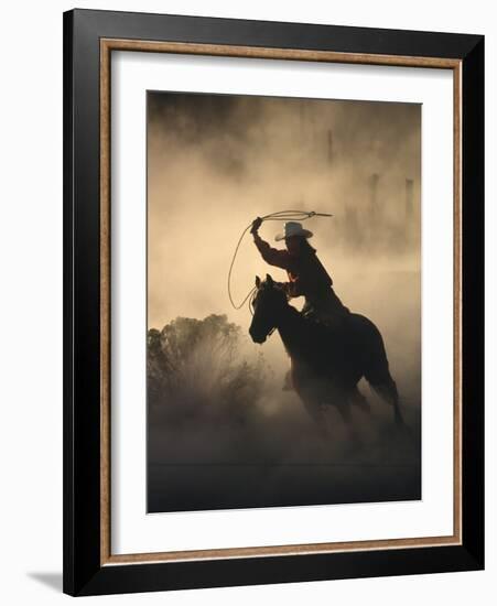 Cowgirl-DLILLC-Framed Photographic Print