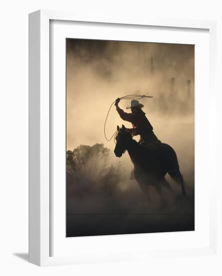 Cowgirl-DLILLC-Framed Photographic Print