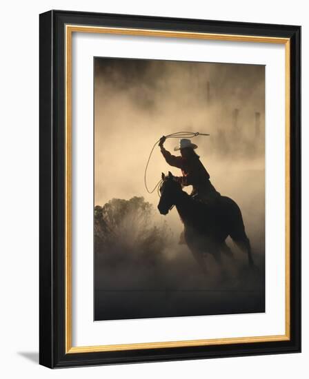 Cowgirl-DLILLC-Framed Photographic Print