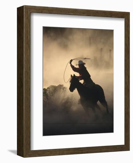 Cowgirl-DLILLC-Framed Photographic Print