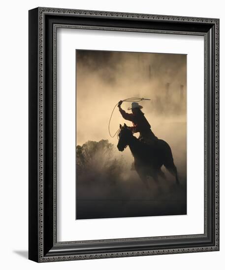 Cowgirl-DLILLC-Framed Photographic Print