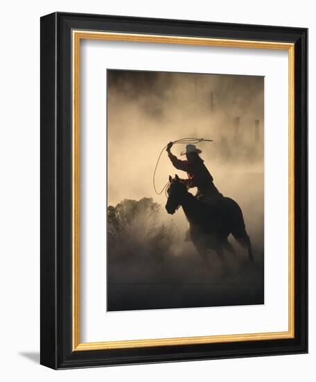 Cowgirl-DLILLC-Framed Photographic Print