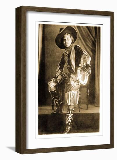 Cowgirl-null-Framed Premium Giclee Print