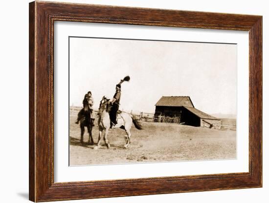 Cowgirls on Range-null-Framed Art Print