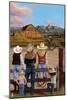 Cowgirls Scene-Lantern Press-Mounted Art Print