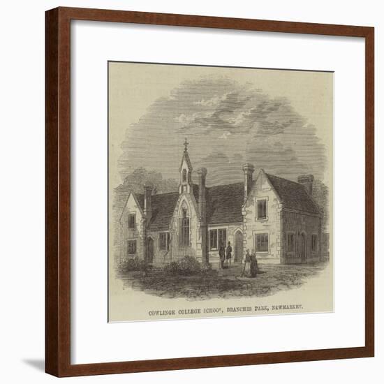 Cowlinge College School, Branches Park, Newmarket-null-Framed Giclee Print