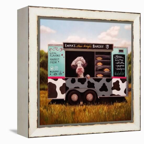 Cowpies-Lucia Heffernan-Framed Stretched Canvas